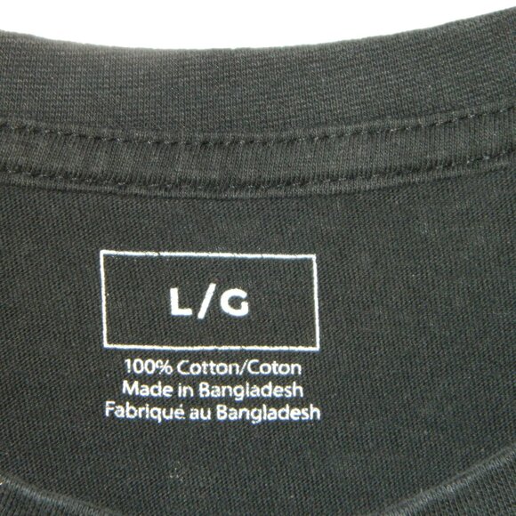 Japanese Anime From Morning Till Midnight Series Men’s Black T-Shirt Size Large - Picture 4 of 5